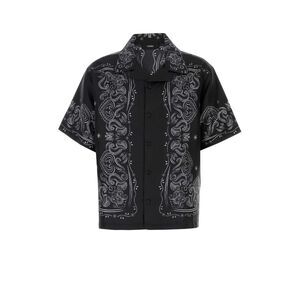 Amiri Men Printed Silk Shirt